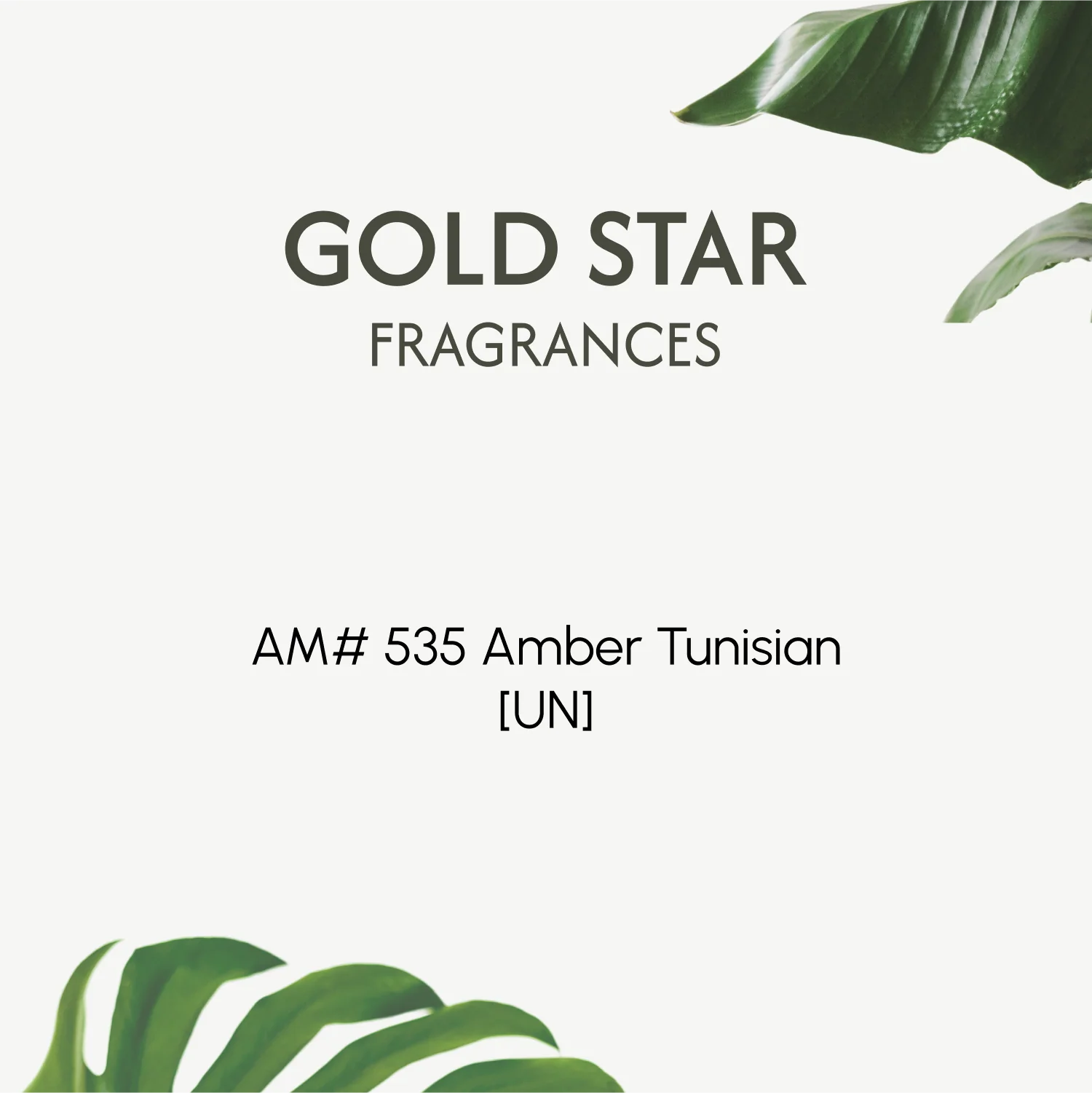 AM# 535 Amber Tunisian [UN] - Image 2