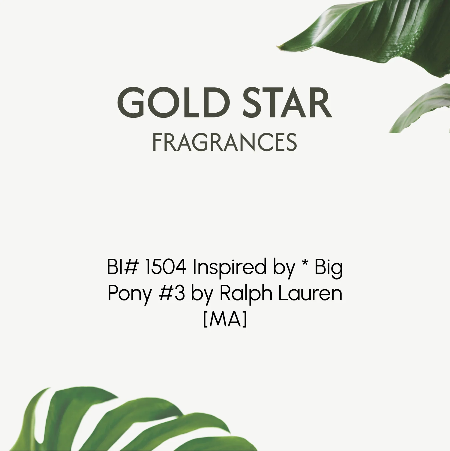 BI# 1504 Inspired by * Big Pony #3 by Ralph Lauren [MA] - Image 2