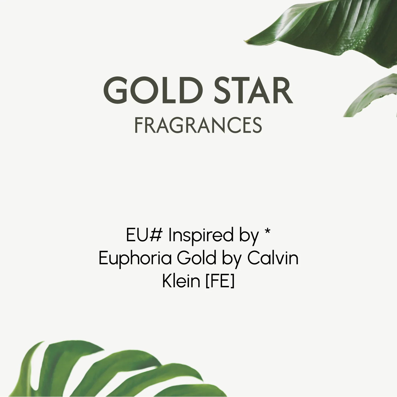 EU# Inspired by * Euphoria Gold by Calvin Klein [FE] - Image 2