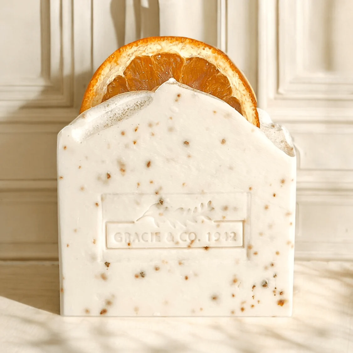 Exfoliating Orange Patchouli Shea Butter Bar - Image 2