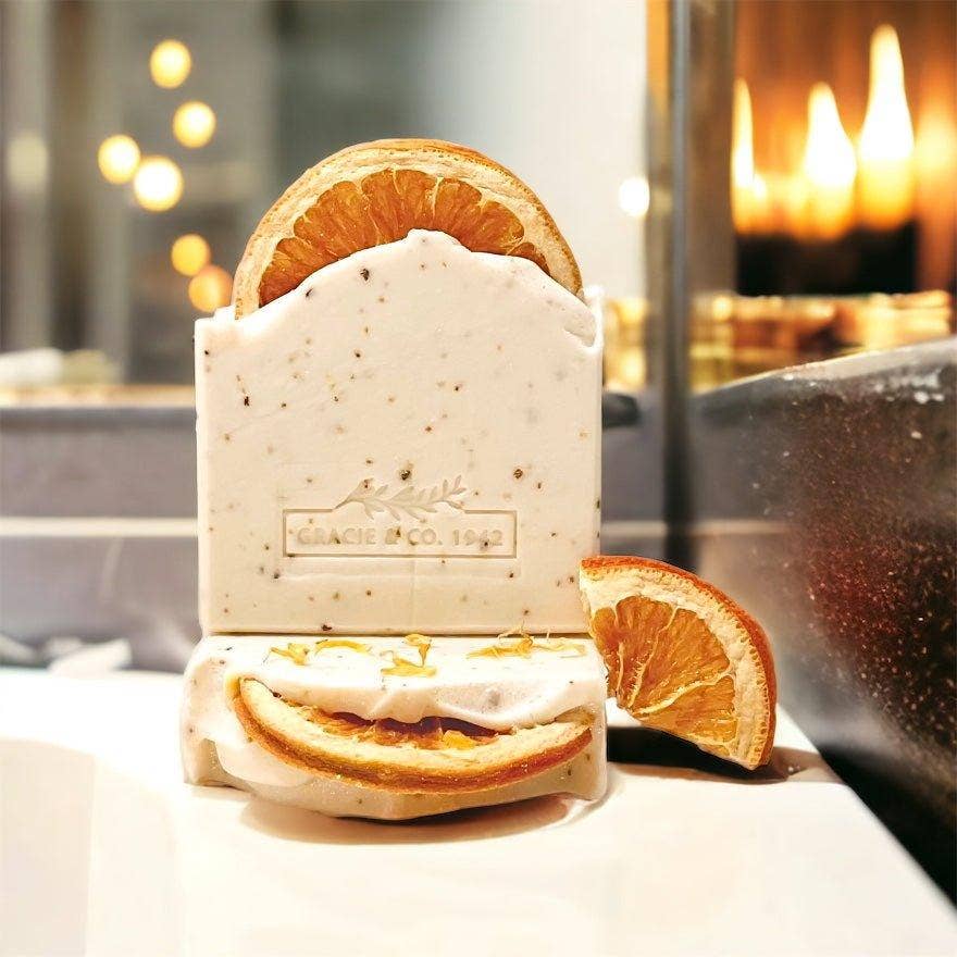 Exfoliating Orange Patchouli Shea Butter Bar - Image 3