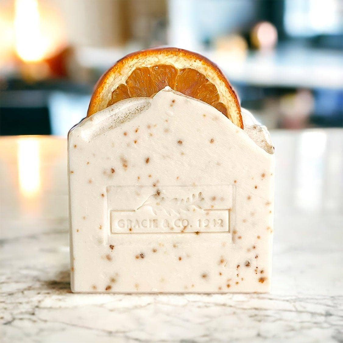 Exfoliating Orange Patchouli Shea Butter Bar - Image 4