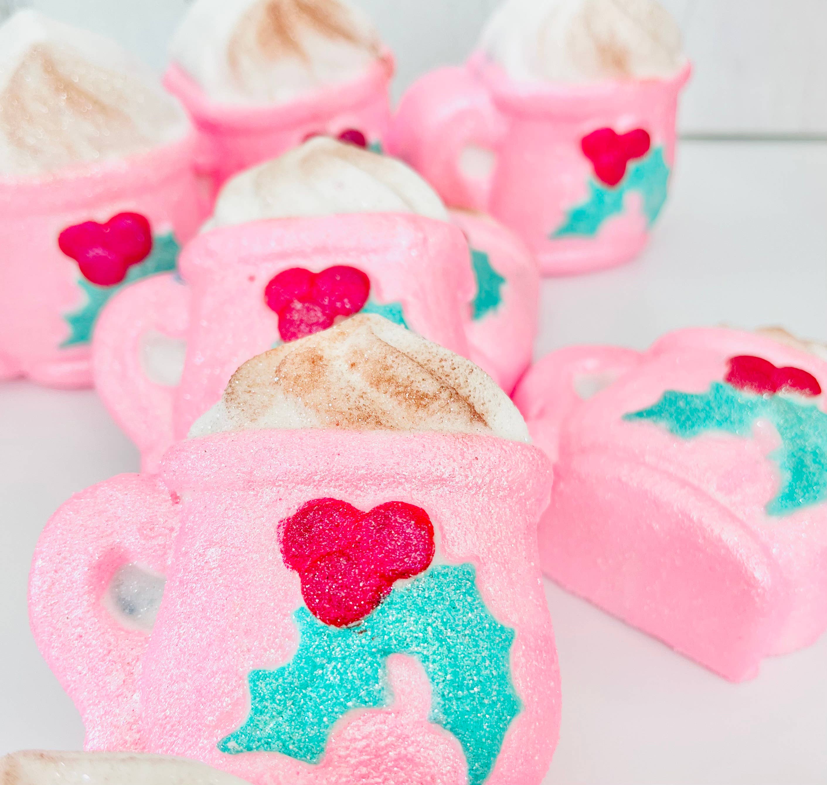 Hot Cocoa Bath Bomb, Frosted Cocoa Bath Bomb - Image 2