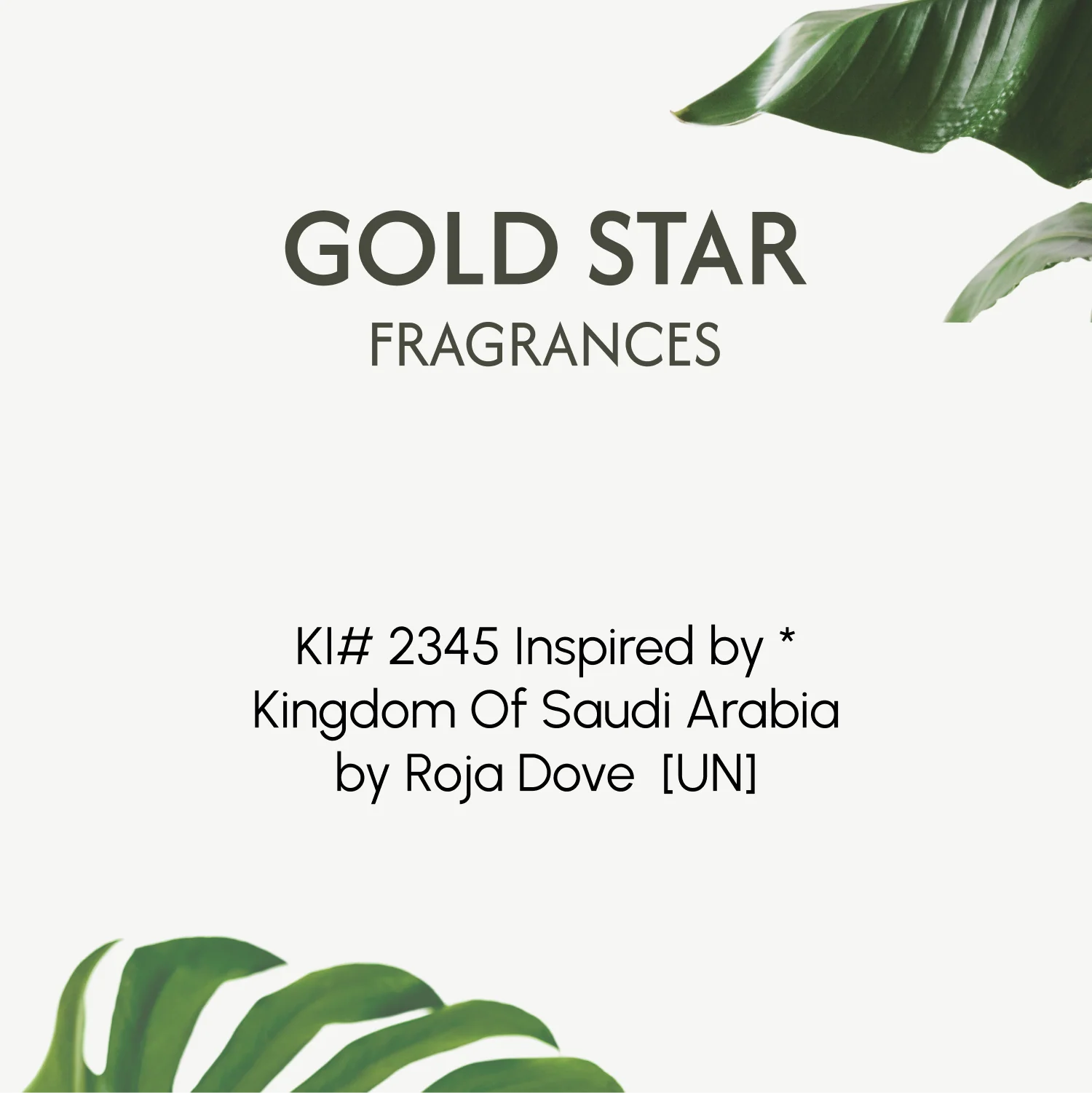 KI# 2345 Inspired by * Kingdom Of Saudi Arabia by Roja Dove [UN] - Image 2