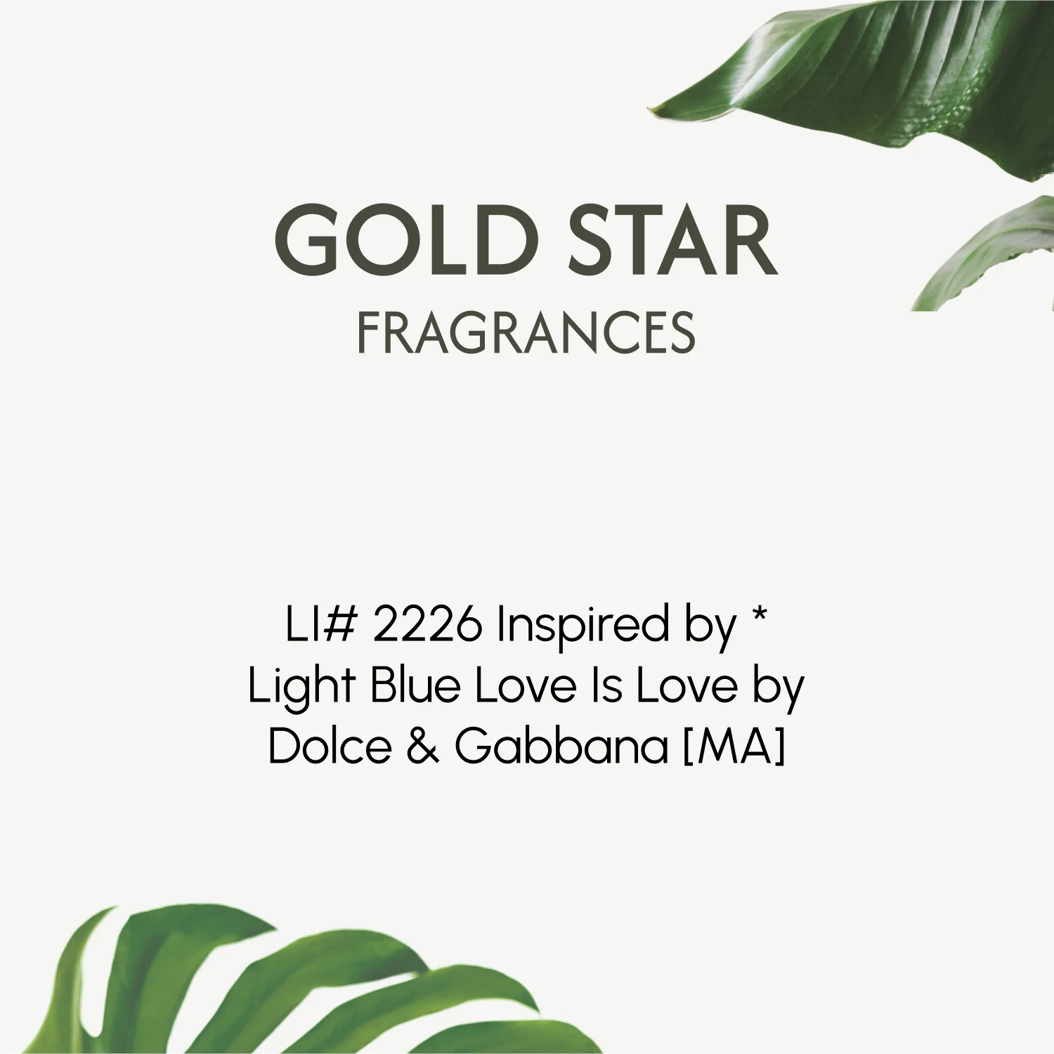 LI# 2226 Inspired by * Light Blue Love Is Love by Dolce & Gabbana [MA] - Image 2