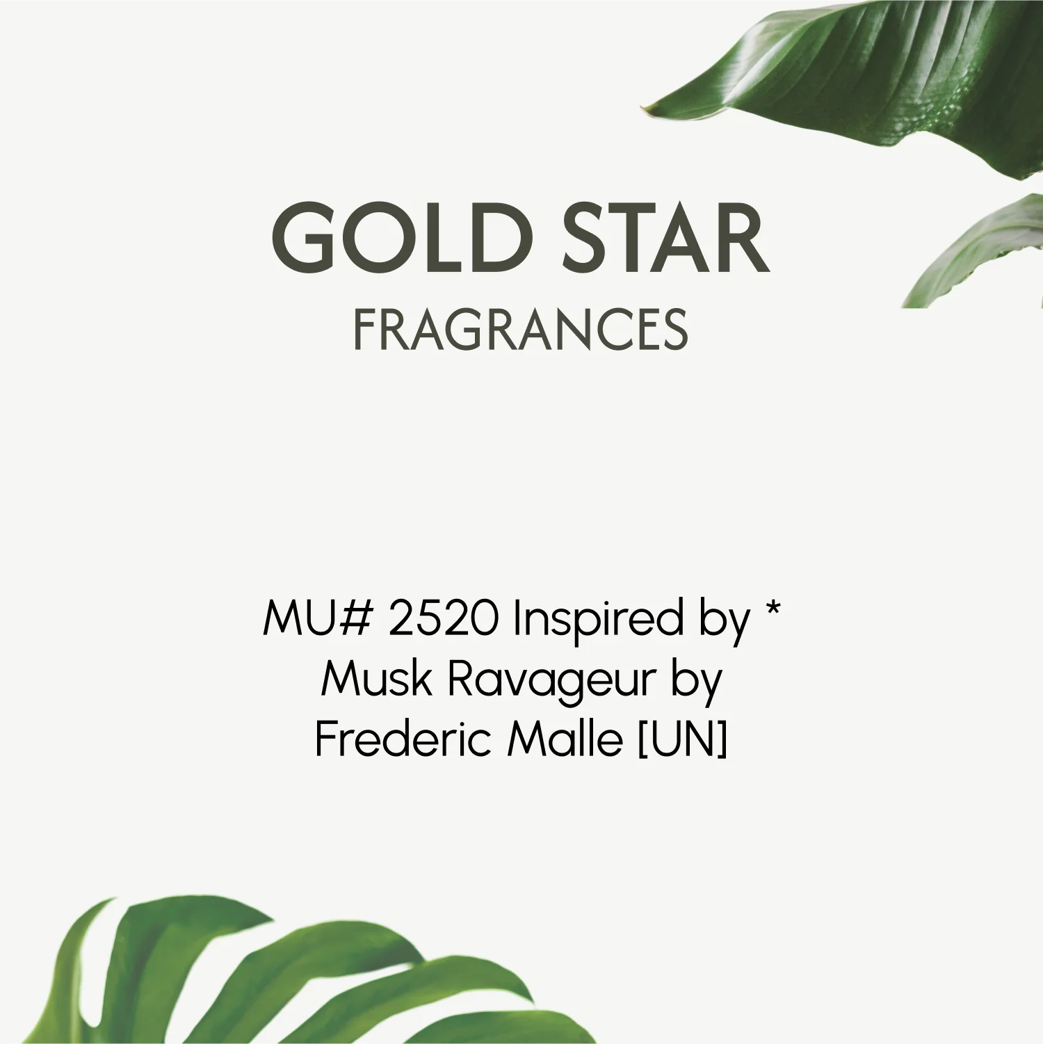 MU# 2520 Inspired by * Musk Ravageur by Frederic Malle [UN] - Image 2