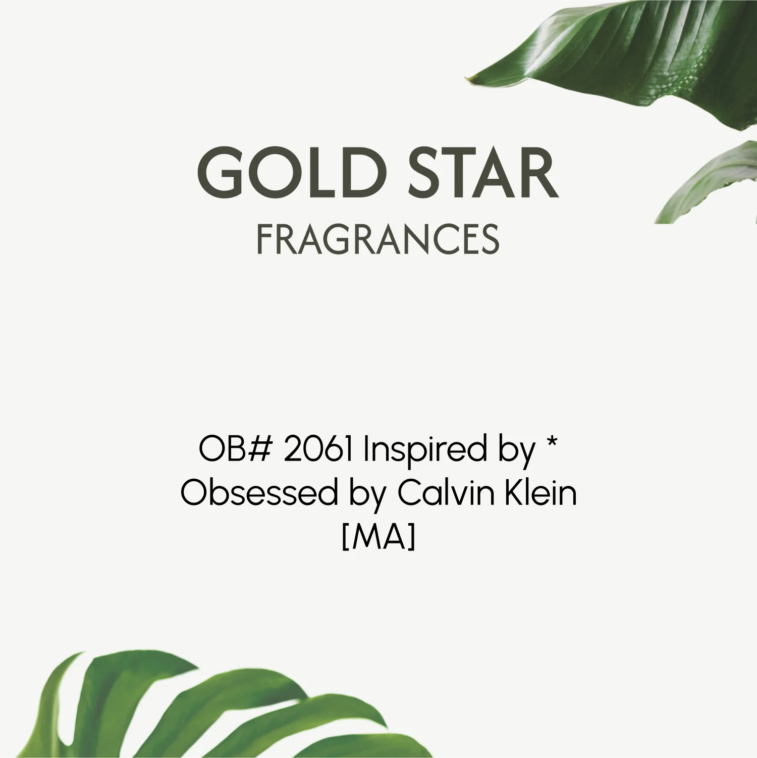 OB# 2061 Inspired by * Obsessed by Calvin Klein [MA] - Image 2